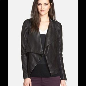 Trouvé soft leather jacket